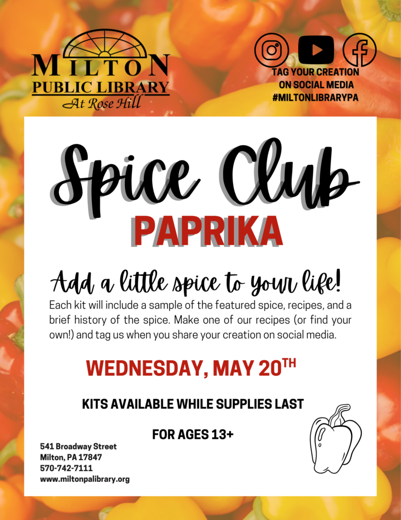 Spice Club: Paprika