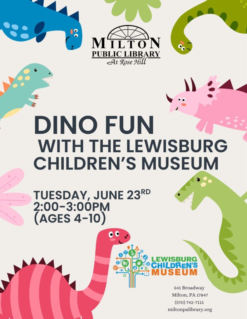 Dino Fun with The Lewisburg Children\'s Museum