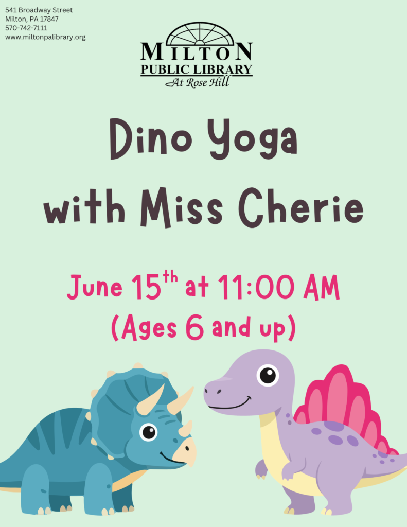 Dino Yoga with Miss Cherie