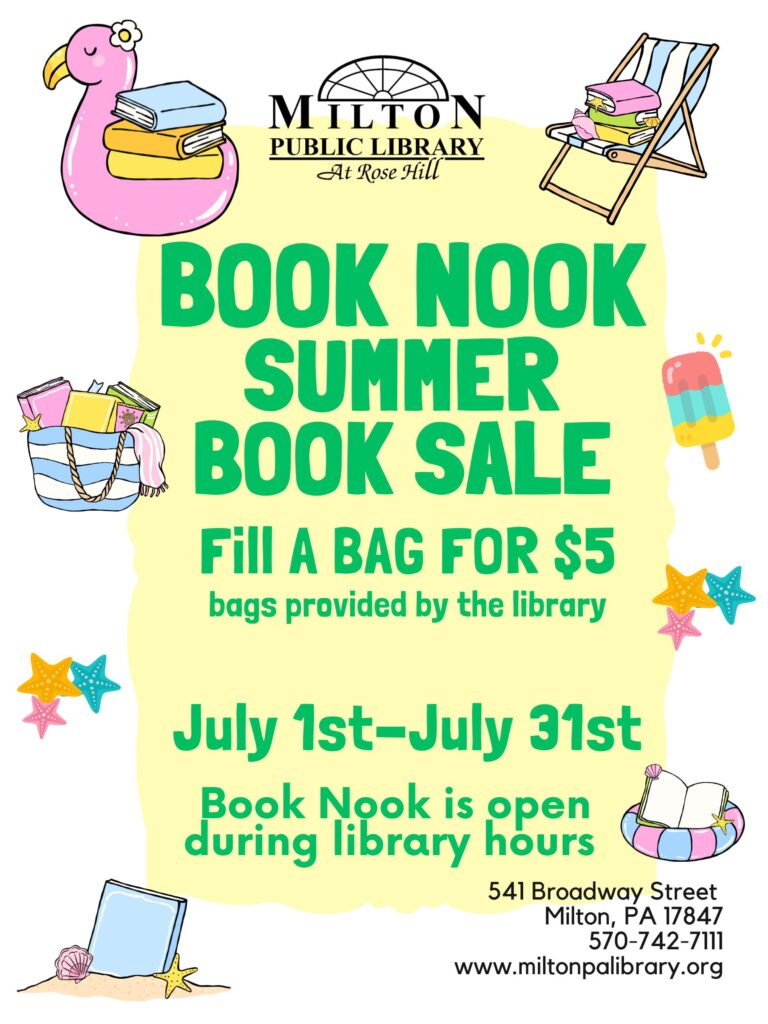 Book Nook Summer Book Sale