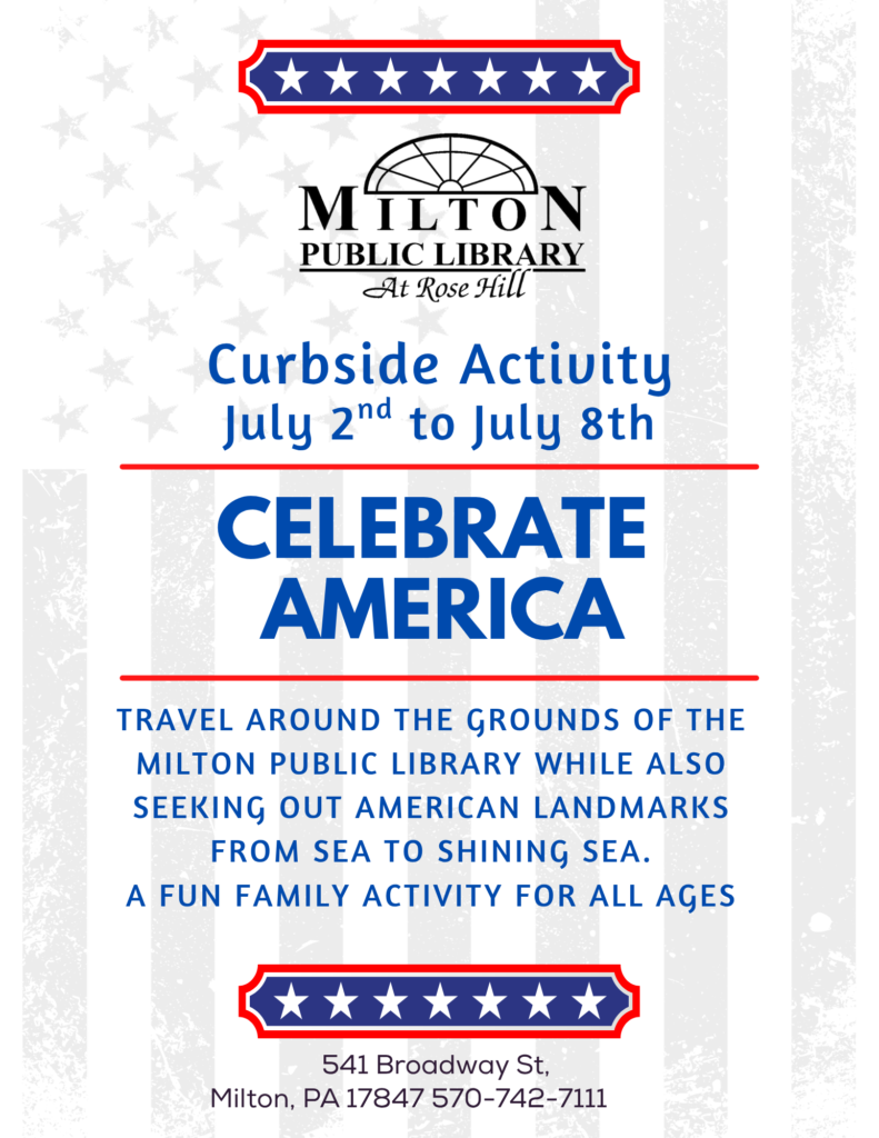 Curbside Activity: Celebrate America
