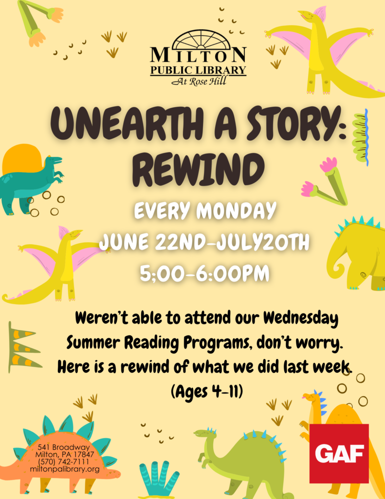 Unearth a Story: Rewind