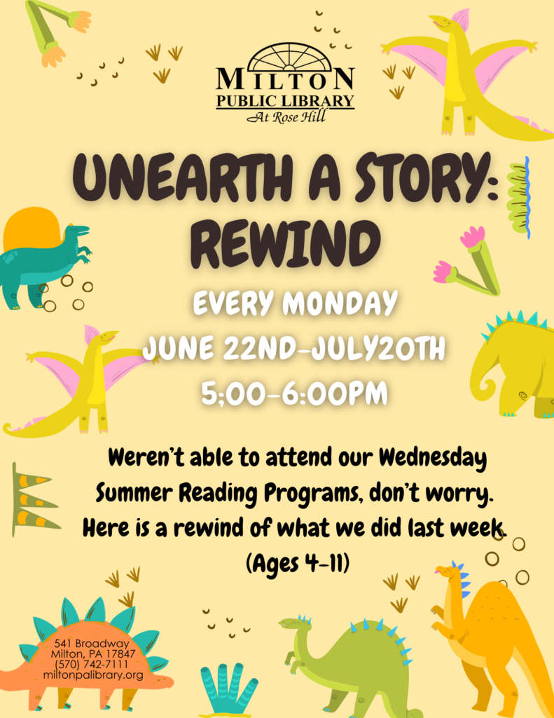 Unearth a Story: Rewind