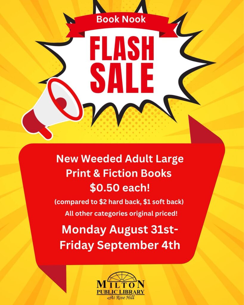 Book Nook Flash Sale