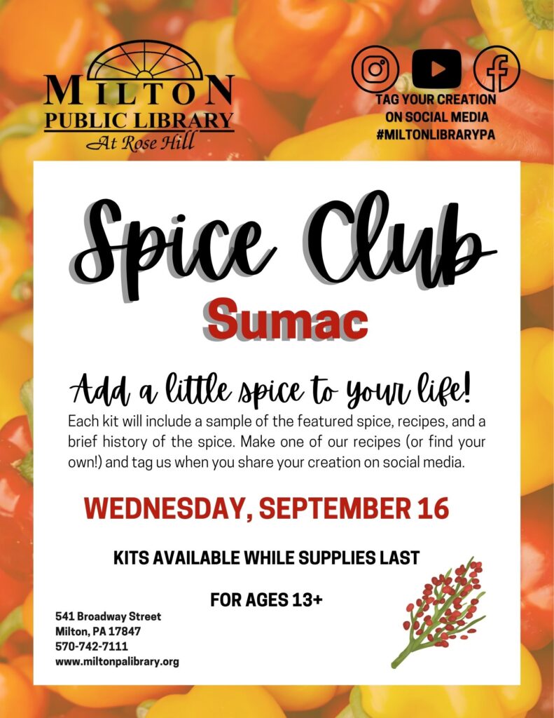 Spice Club: Sumac