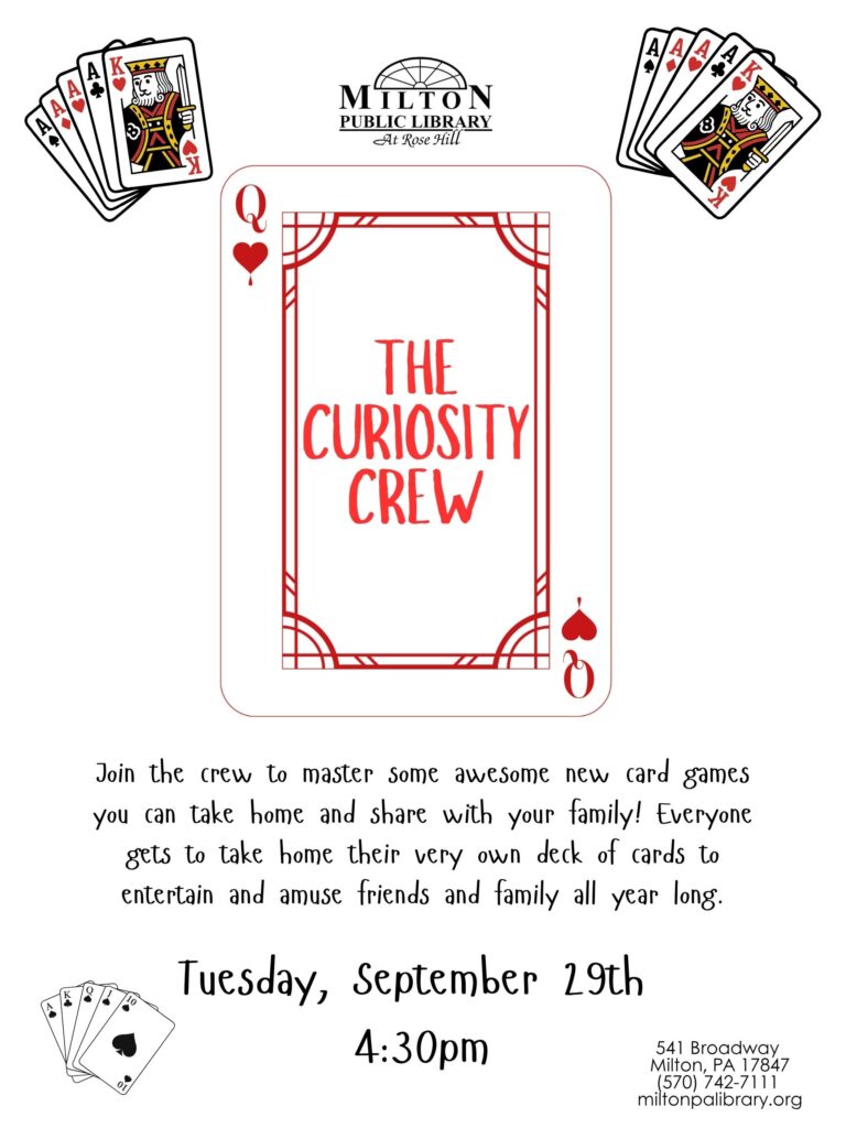 The Curiosity Crew: Card Games