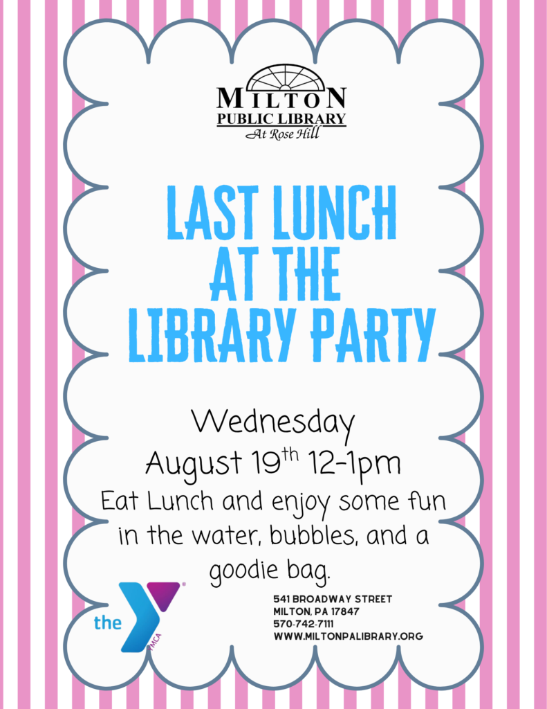 Last Lunch at the Library Party