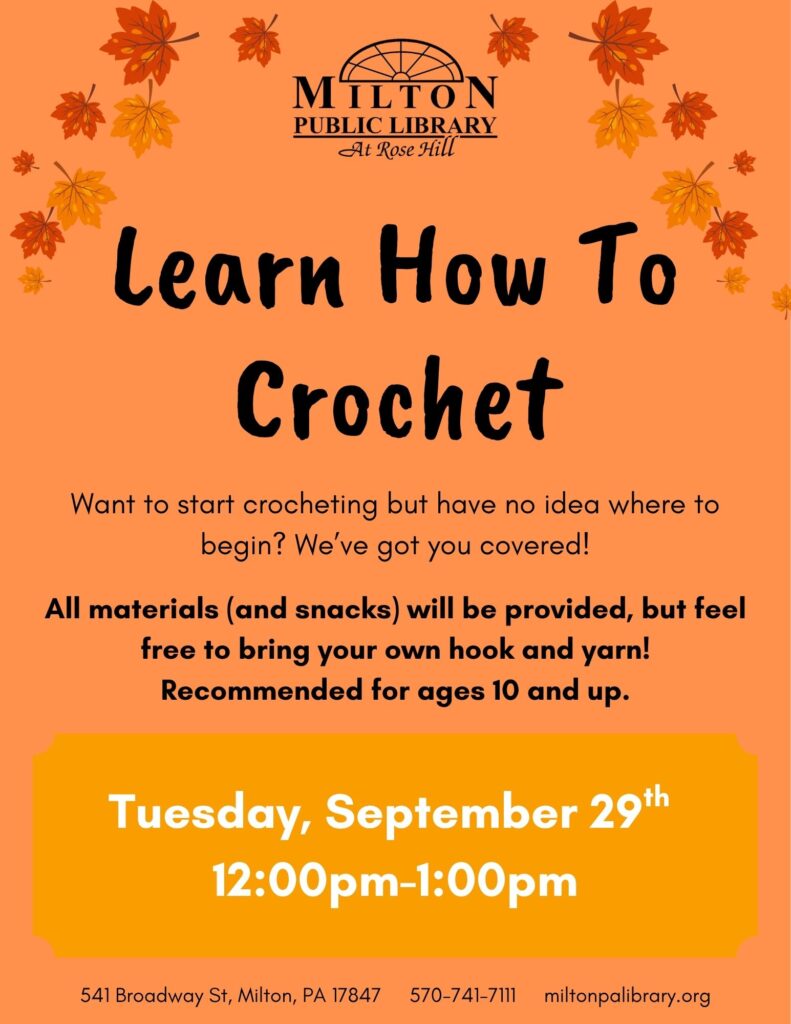 Learn How to Crochet