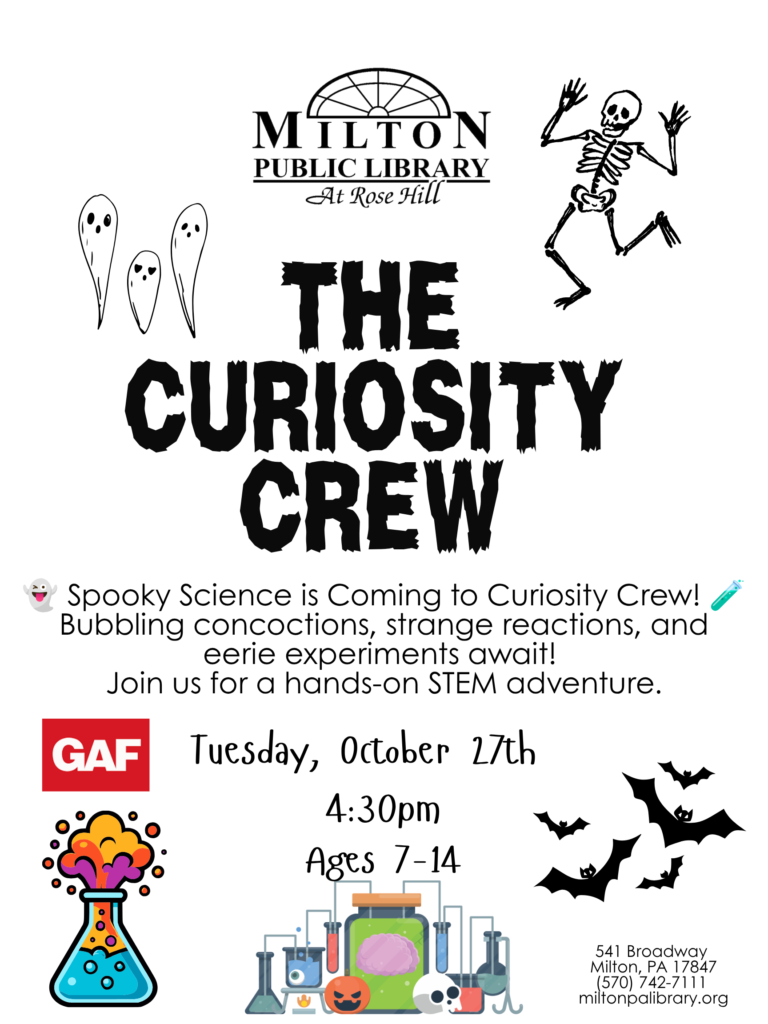 The Curiosity Crew: Spooky Science