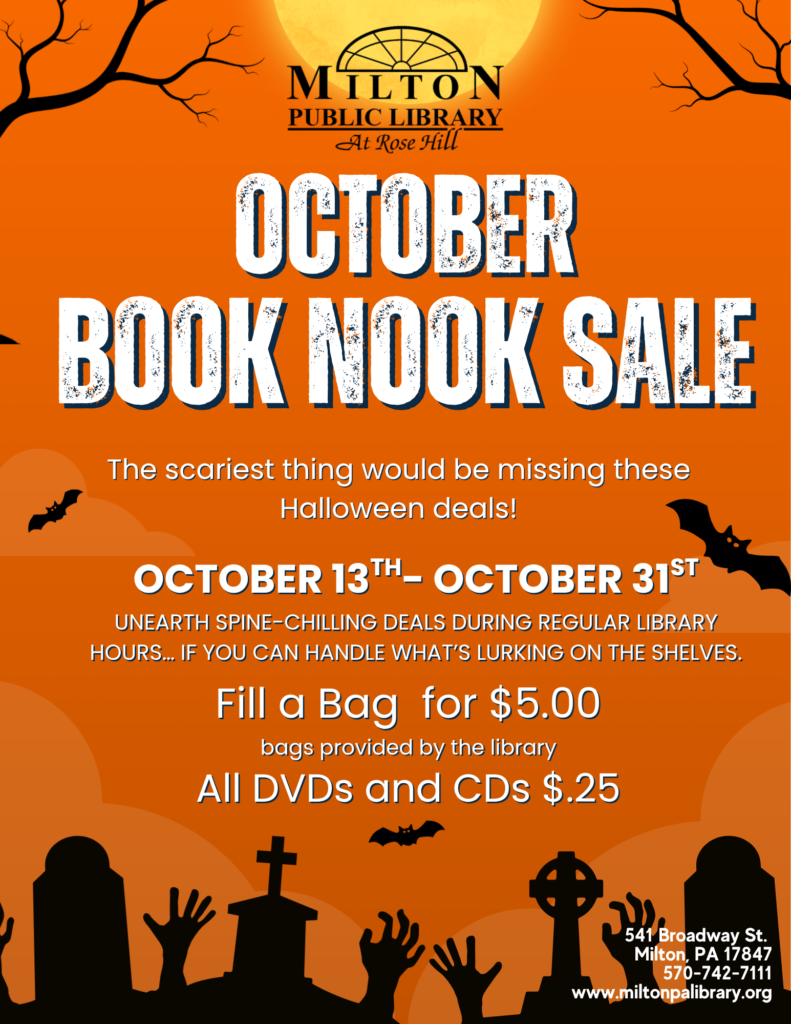 October Book Nook Sale