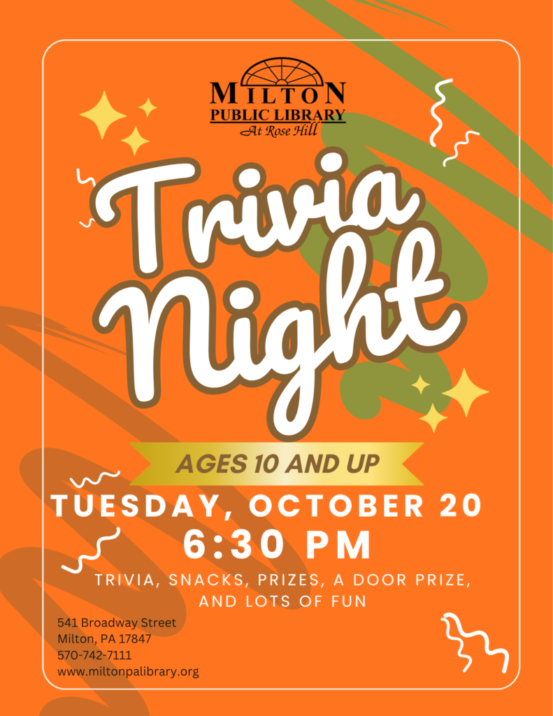 Trivia Night: Ages 10 and Up