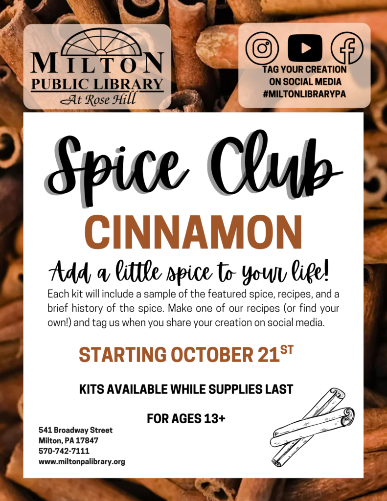 Spice Club: Cinnamon