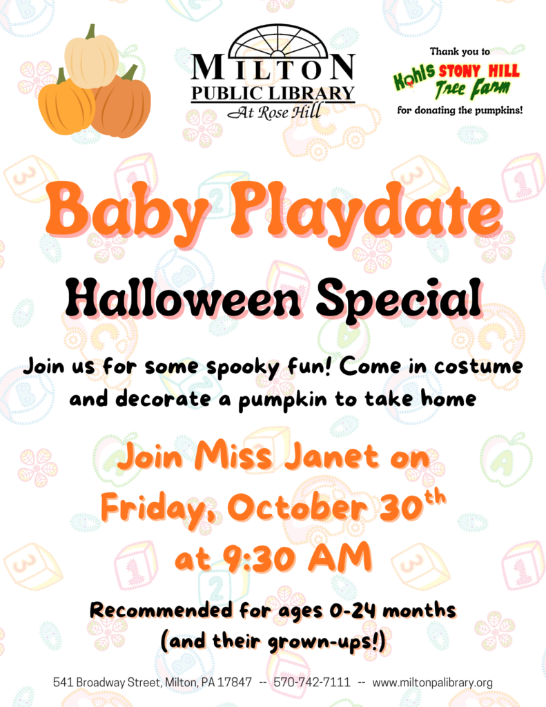 Baby Playdate: Halloween Special