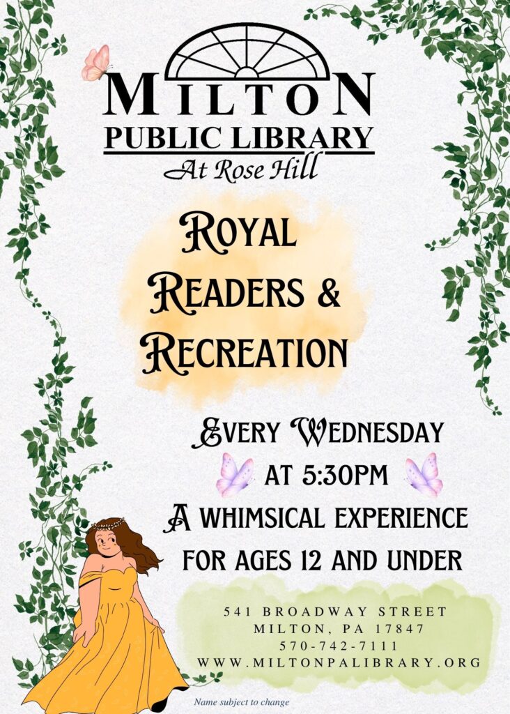 Royal Readers & Recreation