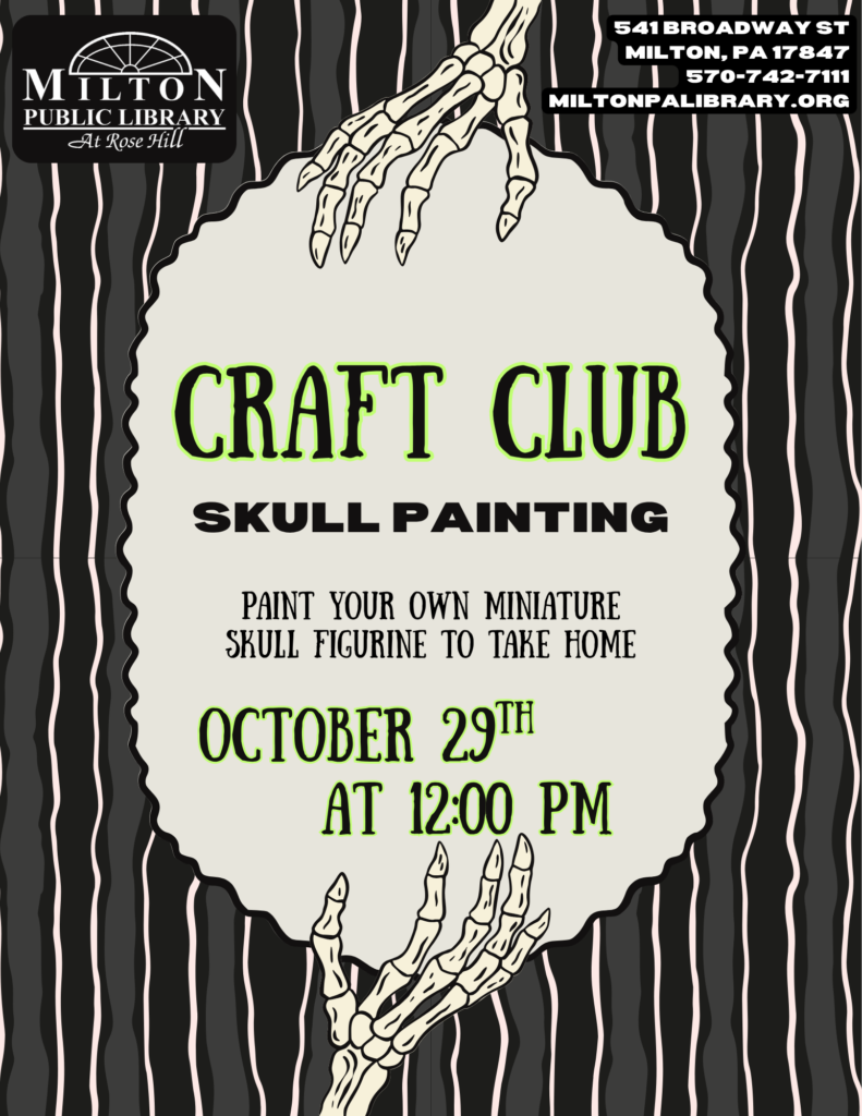 Craft Club: Skull Painting