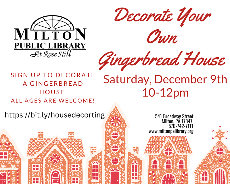 decorate your own gingerbread house