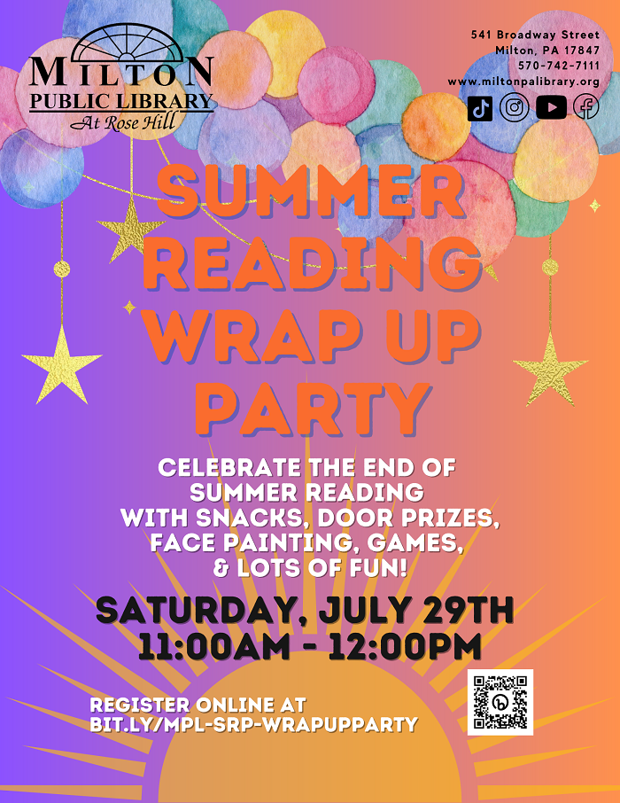 summer reading wrap up party 2023