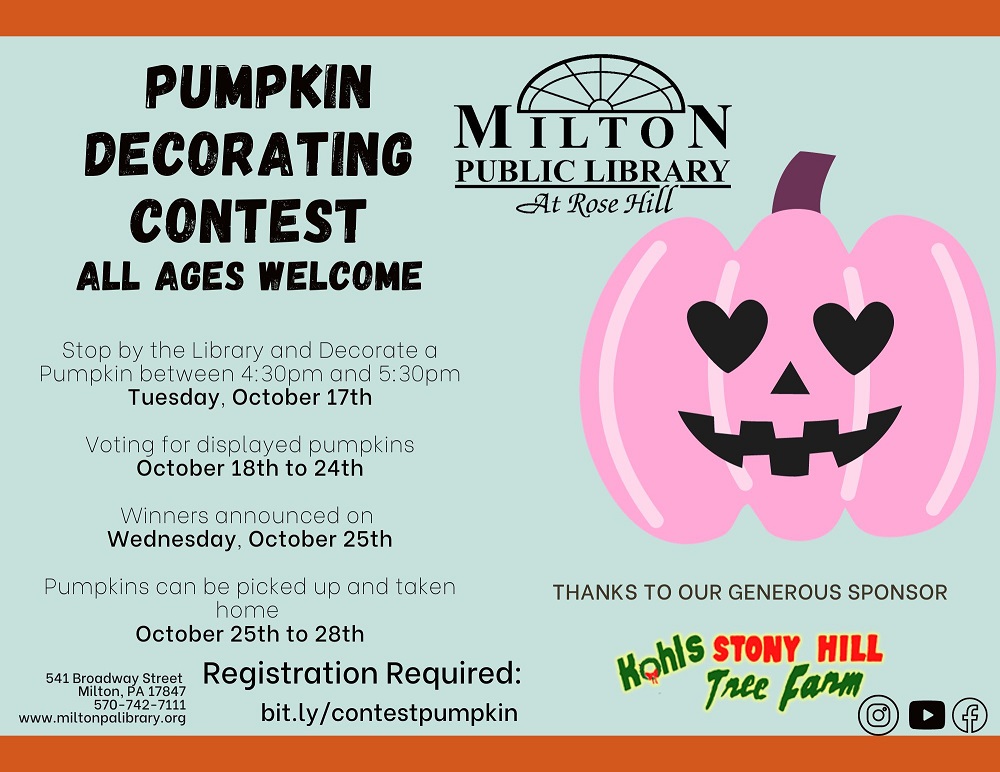 teen pumpkin decorating contest